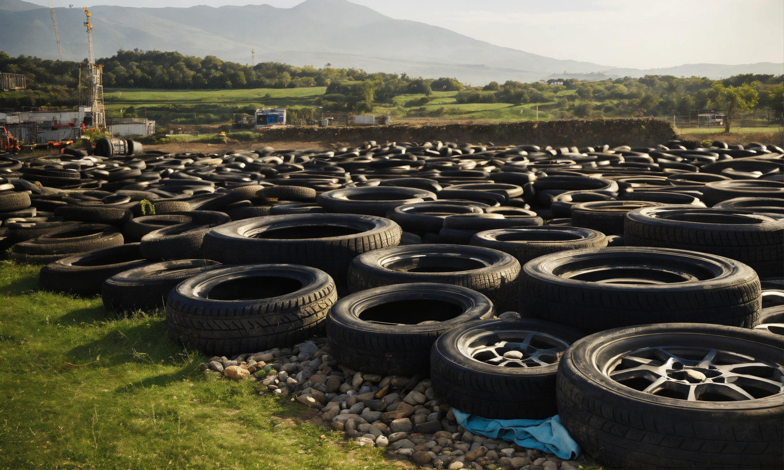 Eco-friendly tire recycling centers near me